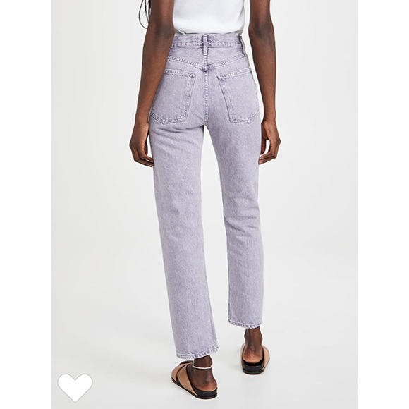 NWOT AGOLDE 90’s Pinch Waist High Rise Straight Jeans - Picture 2 of 6